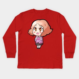 Chibi Haru Okumura - Persona 5 Kids Long Sleeve T-Shirt